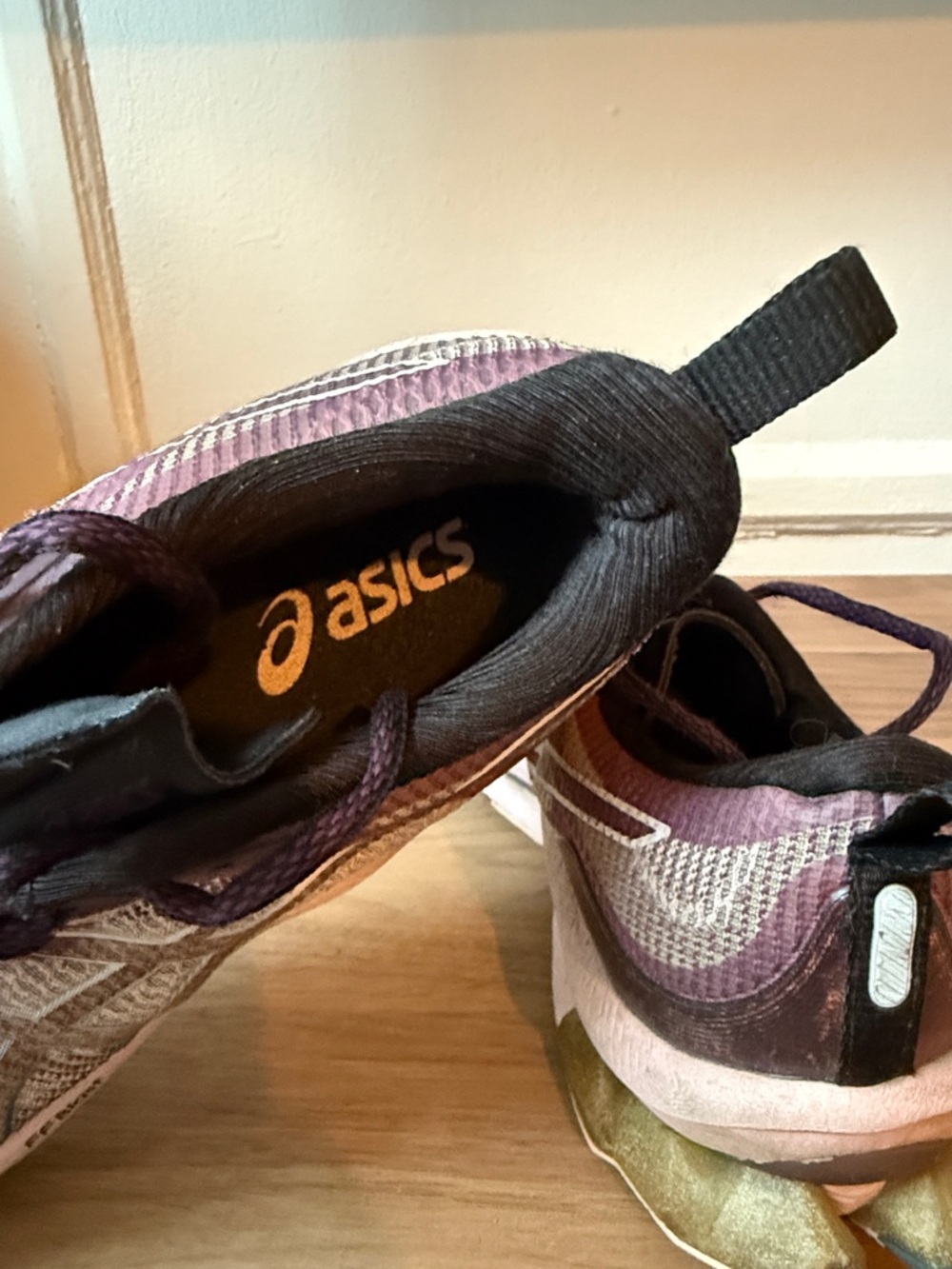 ASICS kinsei Running Sneakers in Purple and Pink - Picture 4 of 5